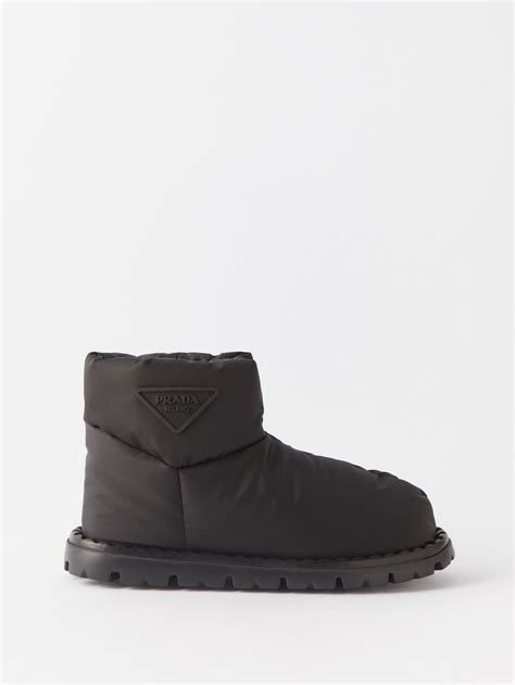 prada padded nylon boots